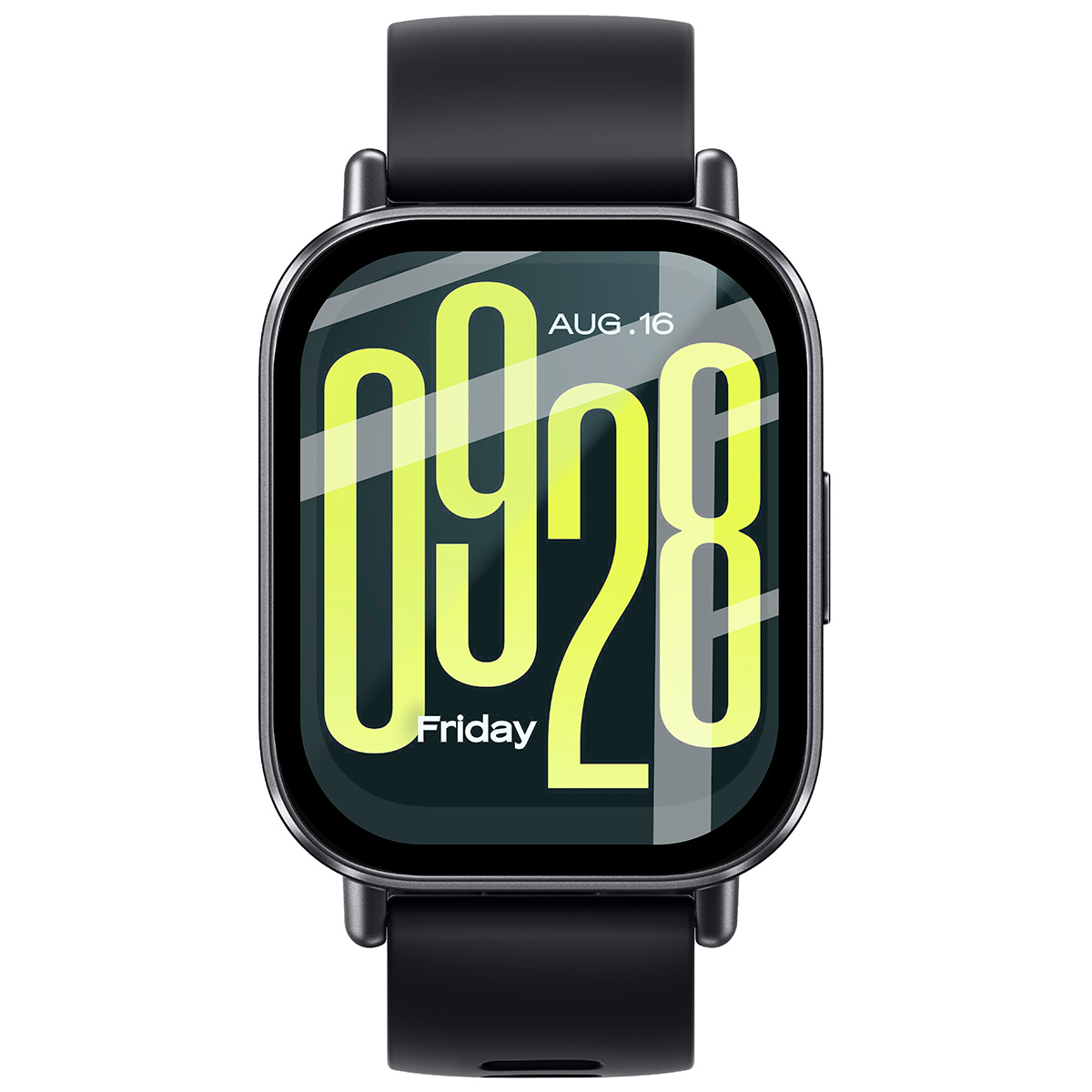 Szkło hybrydowe z czarną ramką idealnie dopasowane do Xiaomi Redmi Watch 5